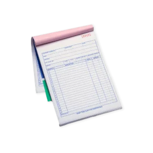 A5 nvoice books Printing