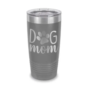 double wall glass travel mug Printing