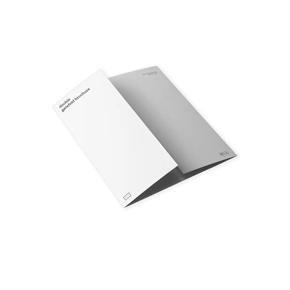Double Gate Fold Brochure Printing