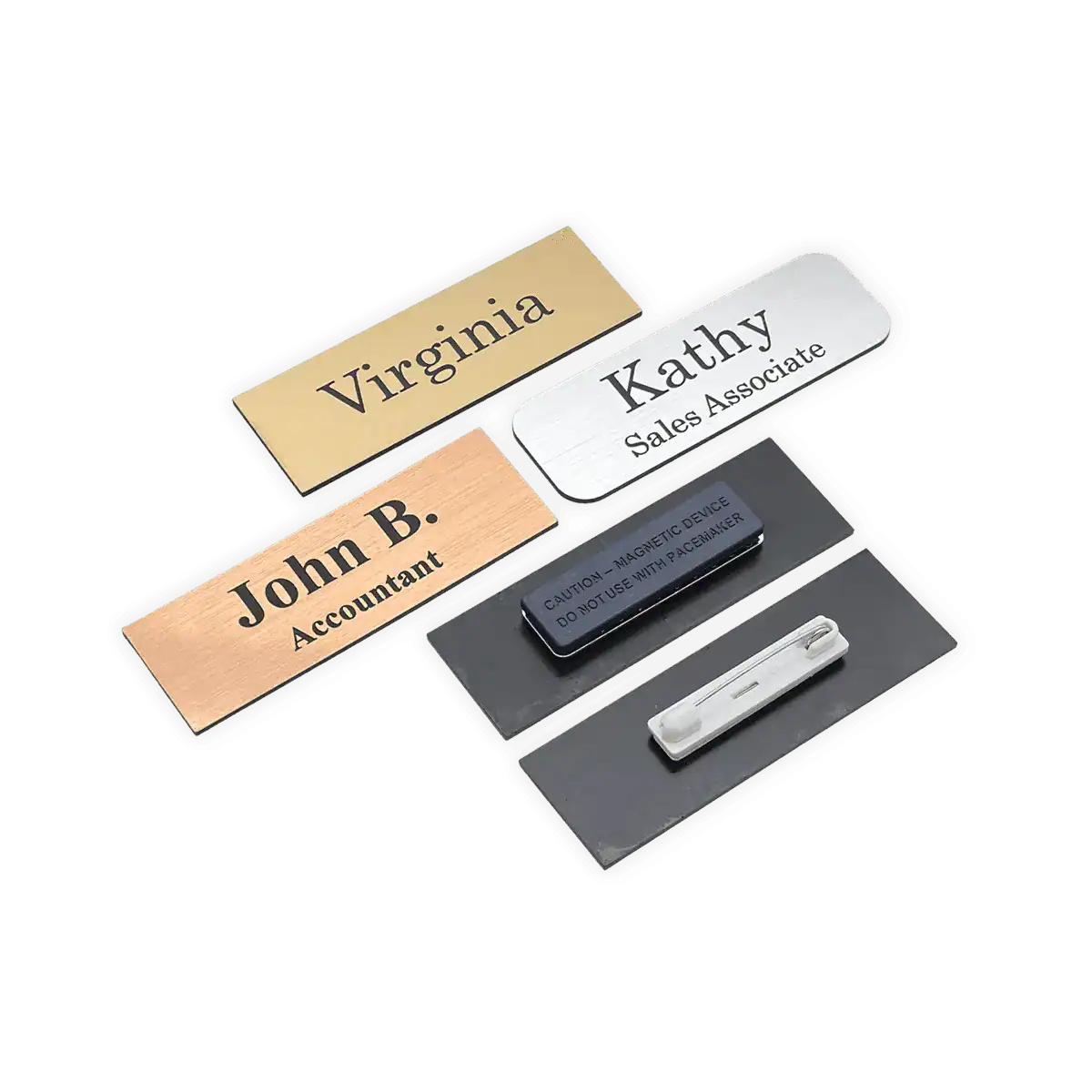 Engraved Badges Printing