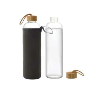 Glass Bottle with Sleeve Printing 01