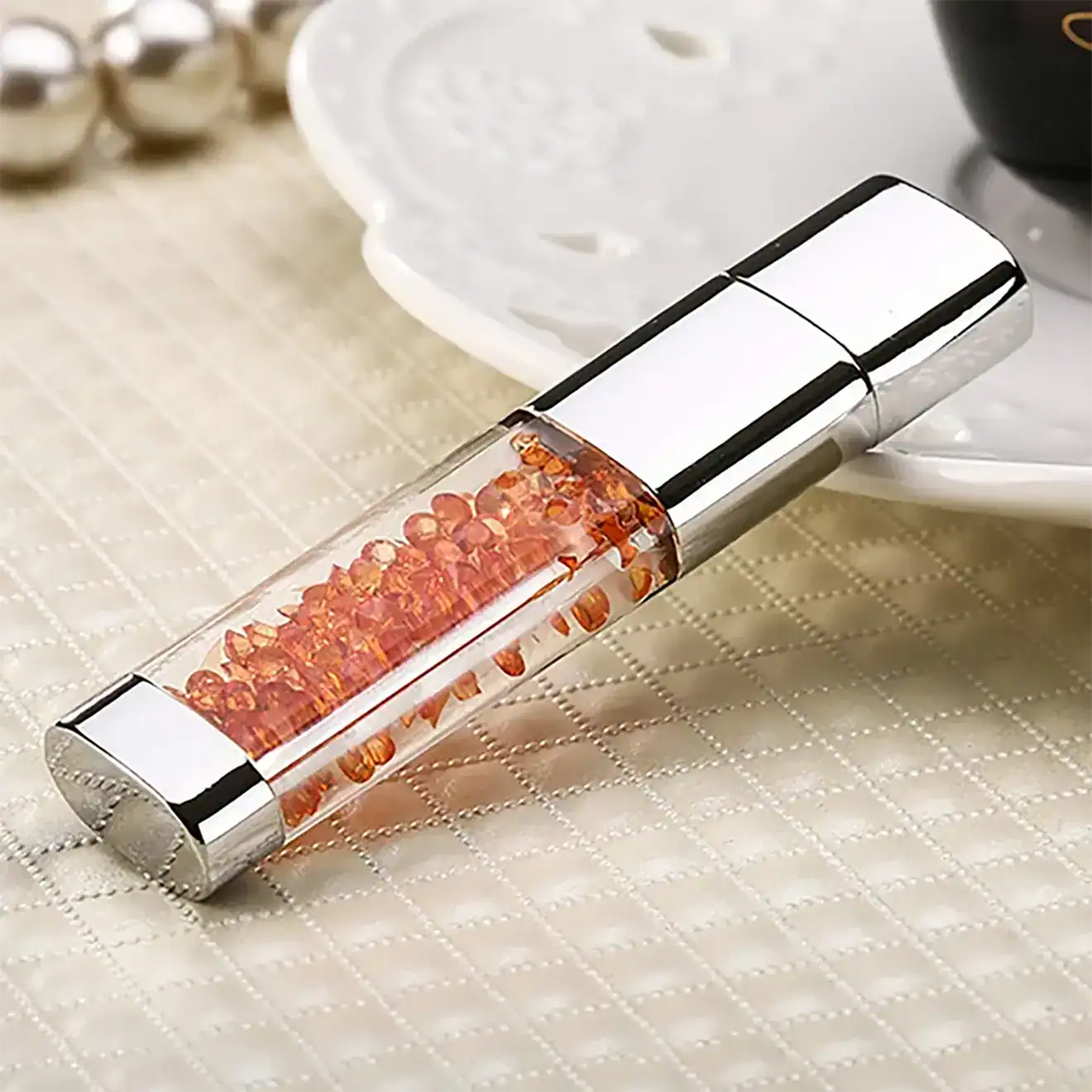 Crystal Studded USB Flash Drives Printing