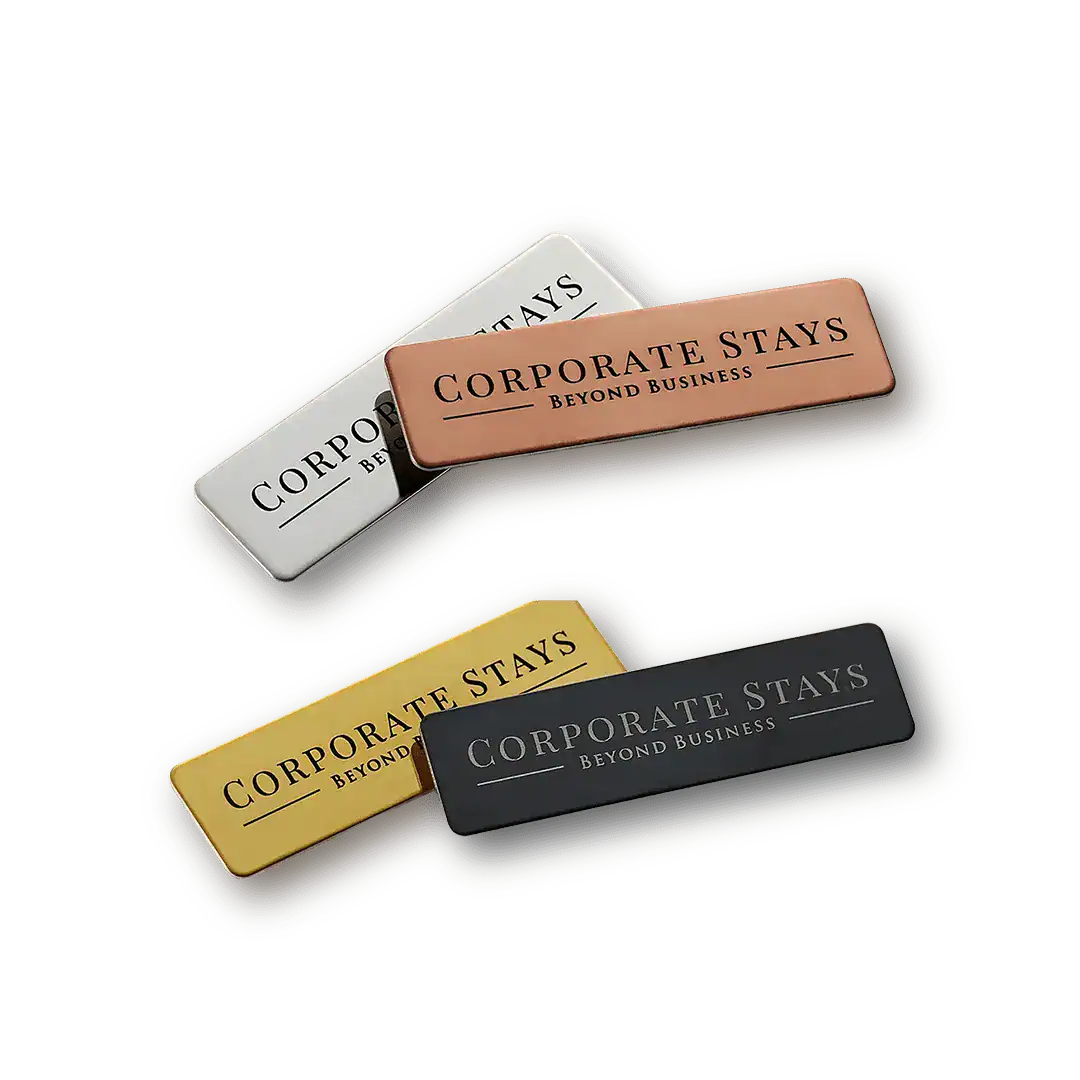 metal name badges Printing