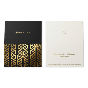 Folded Business Card Printing