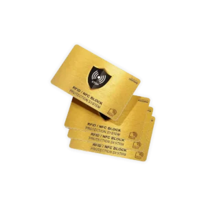 Golden Color NFC Cards