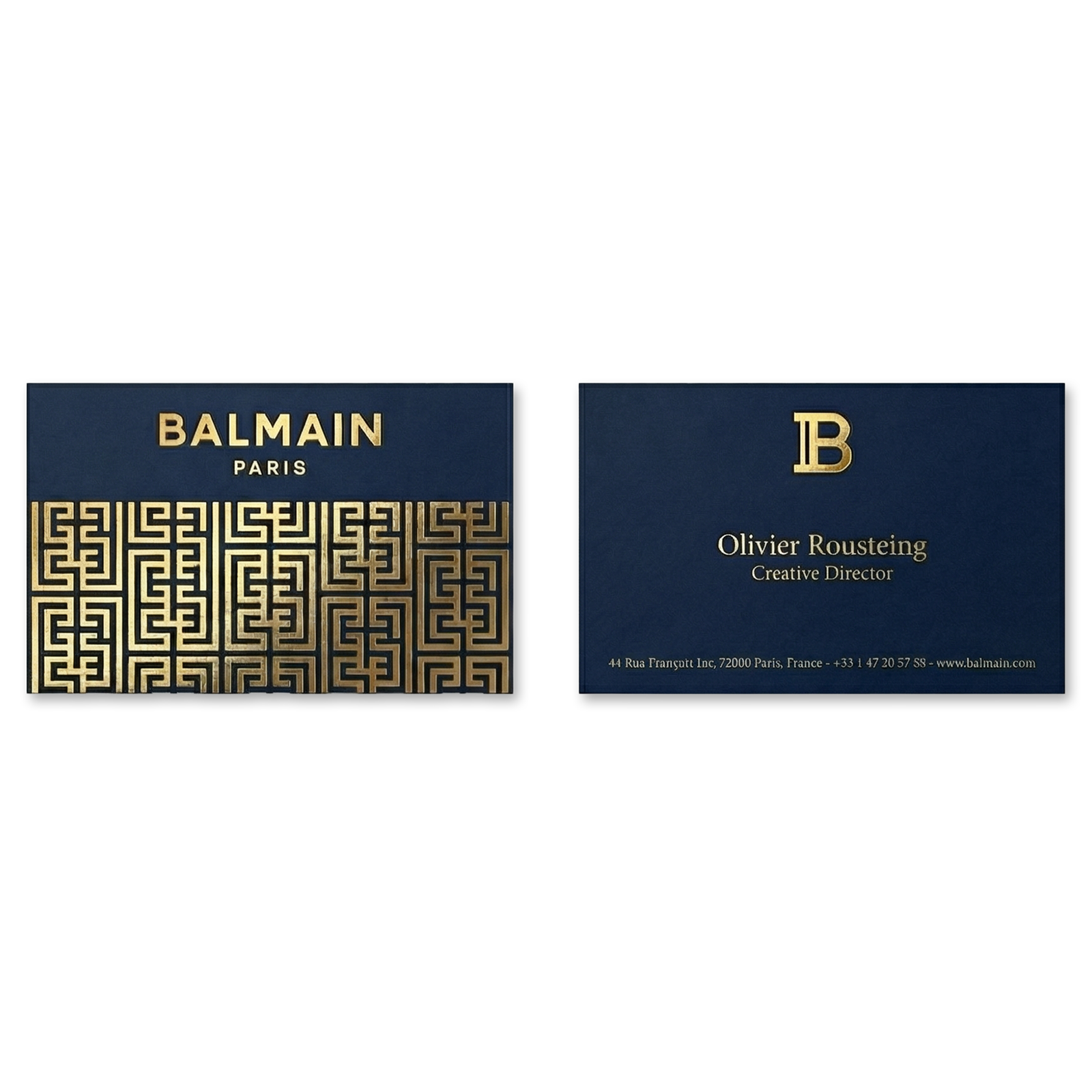 Gold Foil Business cards Printing