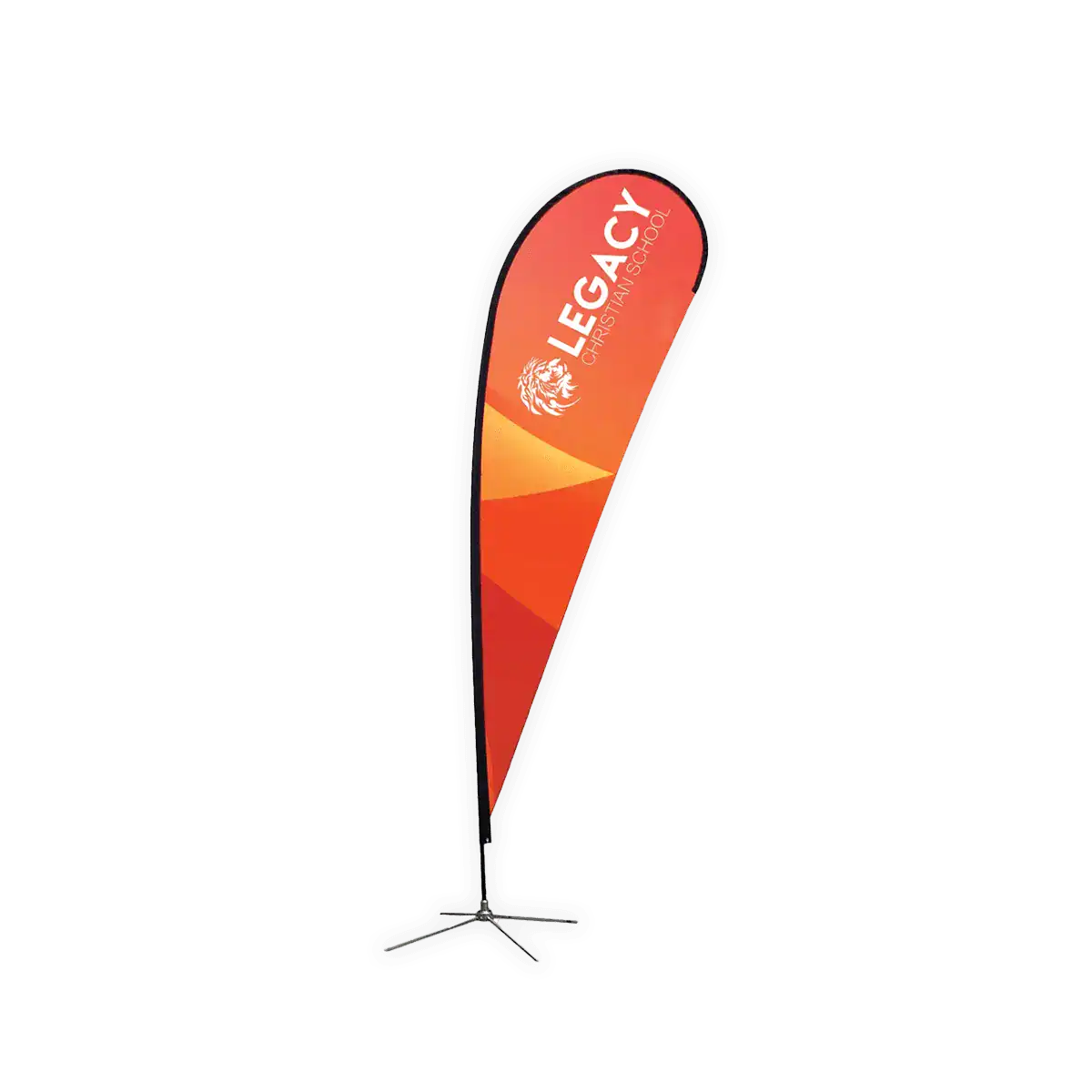 Teardrop Flag Printing