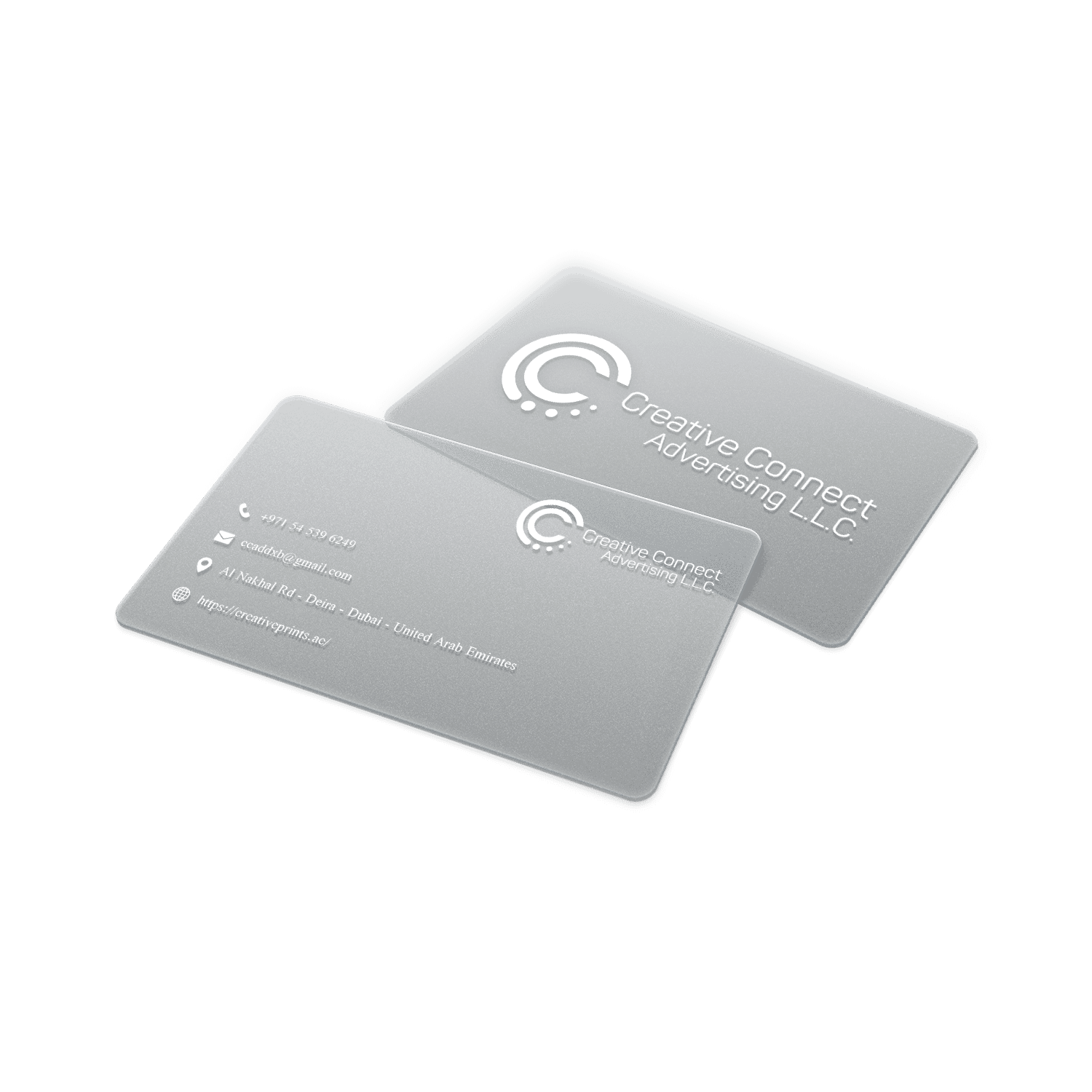 frosted Business Cards Printing