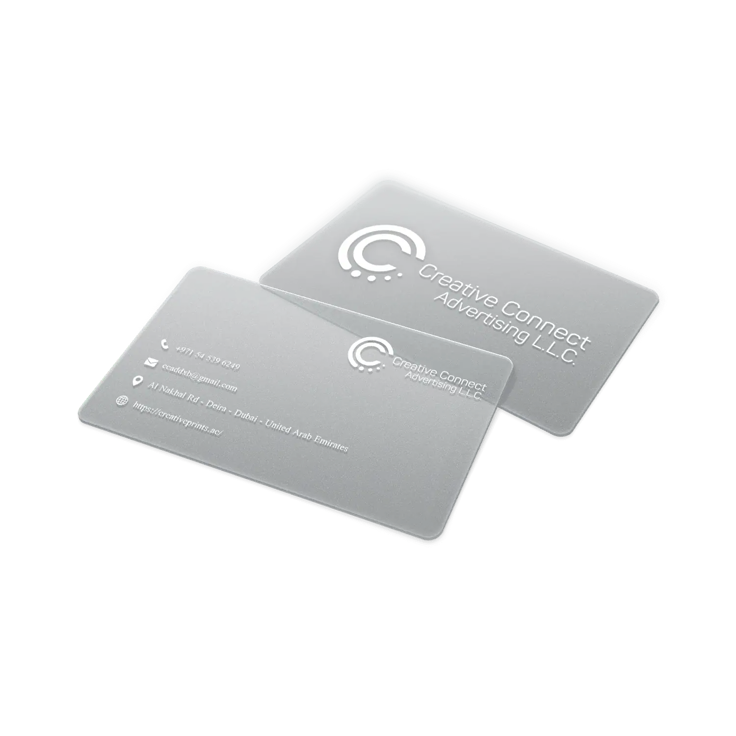 frosted Business Cards Printing