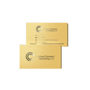 Silver Foil Business Cards Printing