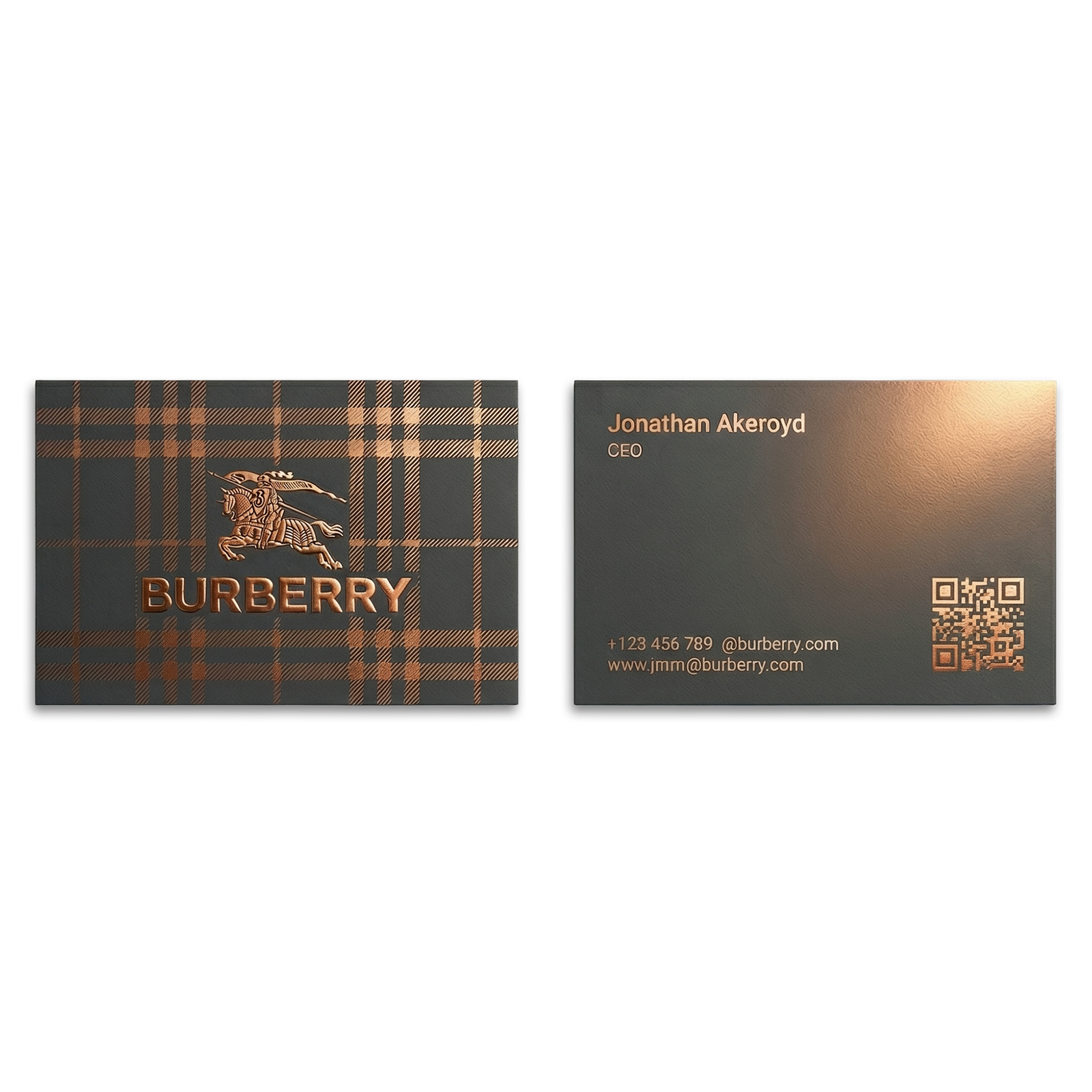Copper Foil Business Cards Printing - Image 4