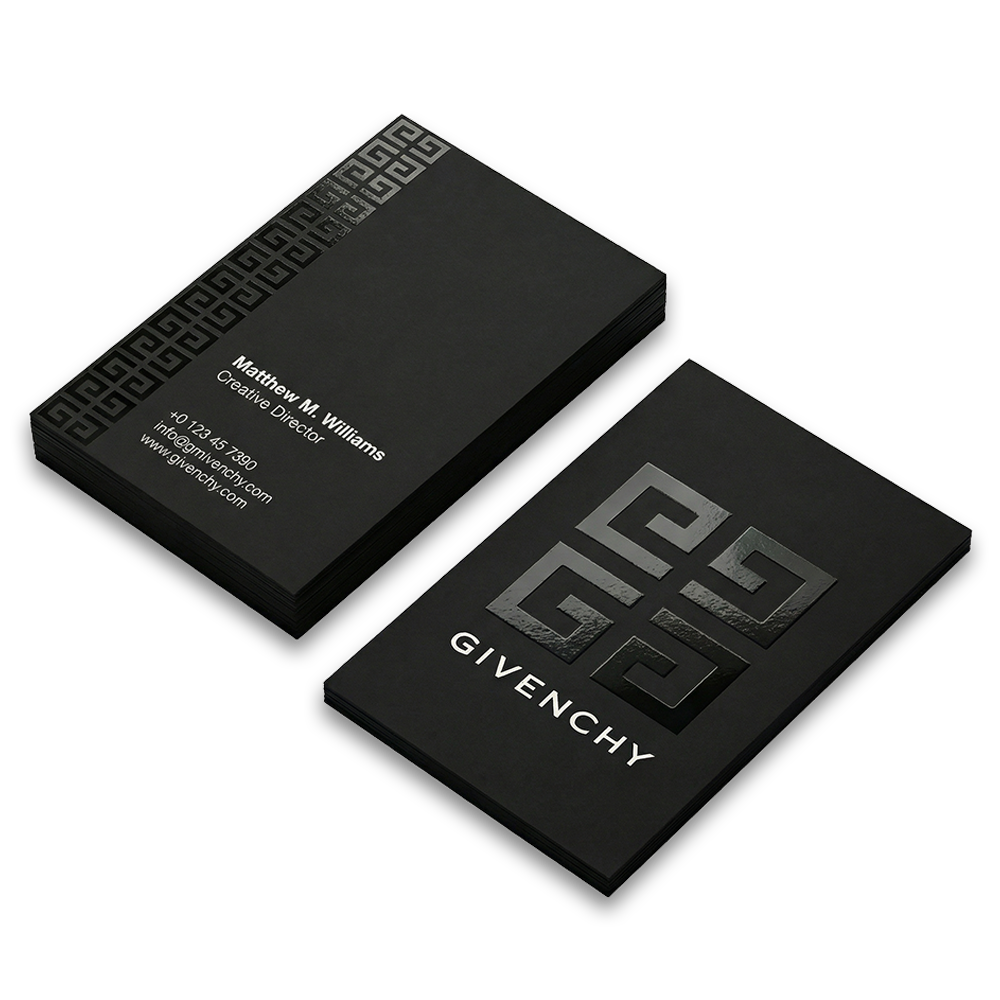 Soft Touch Lamination UV Business Cards