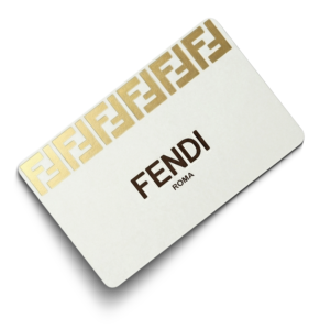 White PVC Business Cards Printing