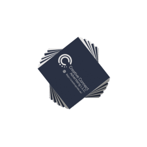 Square business cards printing