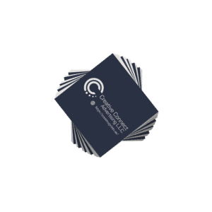 Square business cards printing