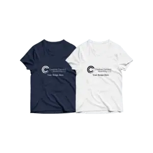 V-neck T-Shirts Printing