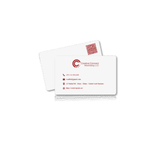 white pvc business cards Printing