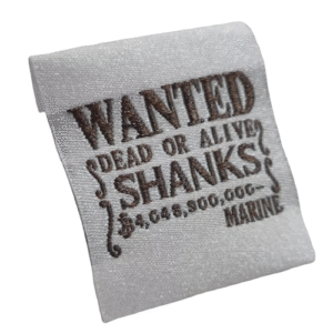 High-quality embroidered fabric labels with custom logo design for garments, uniforms, and fashion brands in Dubai & UAE.
