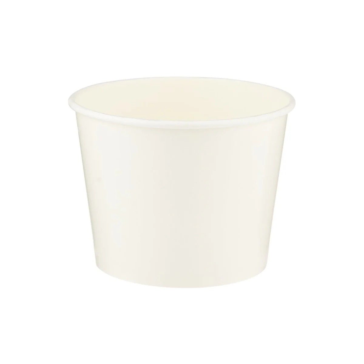 Food-grade paper soup bowls with custom logo printing for restaurants, cafés, and takeaway kitchens in Dubai & UAE.