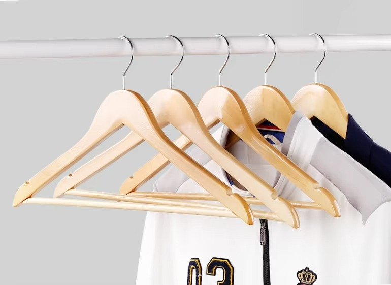 Premium Solid Wood Hangers Printing - Image 2