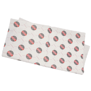 Personalized small wrapping sheets with high-quality logo printing, ideal for gift shops and brand packaging.