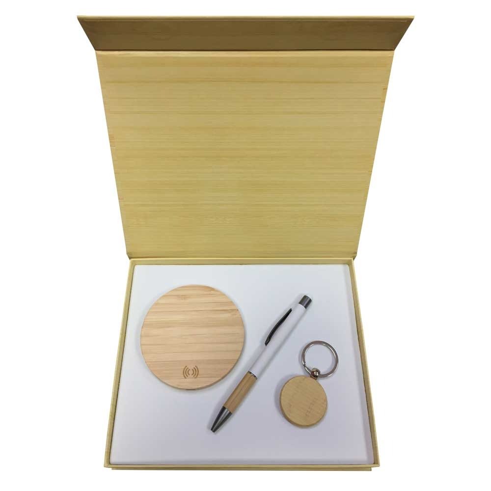 Harlan eco friendly set created for sustainable corporate gifting green branding promotions and environmentally responsible business events UAE.