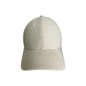 Kyappu Premium Beige Cap made in Vietnam, high-quality cbranded headwear ideal for custom logo embroidery and corporate use in Dubai and UAE.