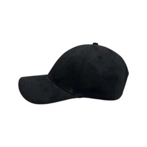 Kyappu Black Premium Cap from Vietnam, stylish and durable, perfect for personalized logo embroidery and promotional branding in Dubai and UAE.