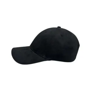 Kyappu Black Premium Cap from Vietnam, stylish and durable, perfect for personalized logo embroidery and promotional branding in Dubai and UAE.
