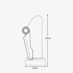 Diamond crystal award trophy ideal for corporate awards ceremonies recognition events and premium appreciation gifts across UAE.