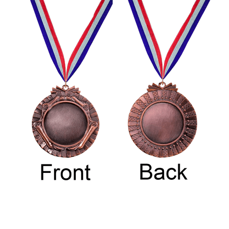Large medal with ribbon designed for sports awards school events corporate recognition ceremonies and appreciation gifting UAE.