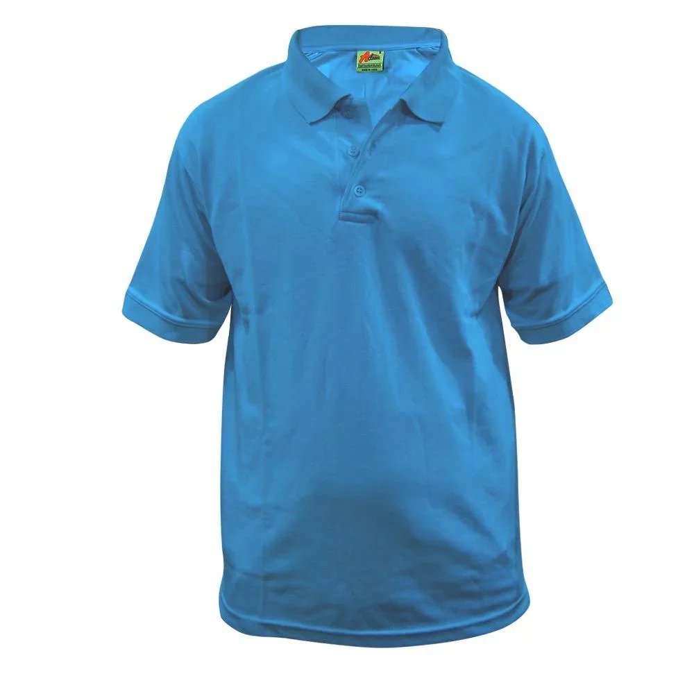 Premium dry and cool Tshirt in sky blue designed for corporate uniforms branding promotions sports events and daily wear UAE use.