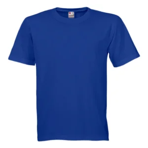 Round neck T shirt D Sandhu Exclusive royal blue designed for branding promotions concerts events casual wear and daily use UAE.