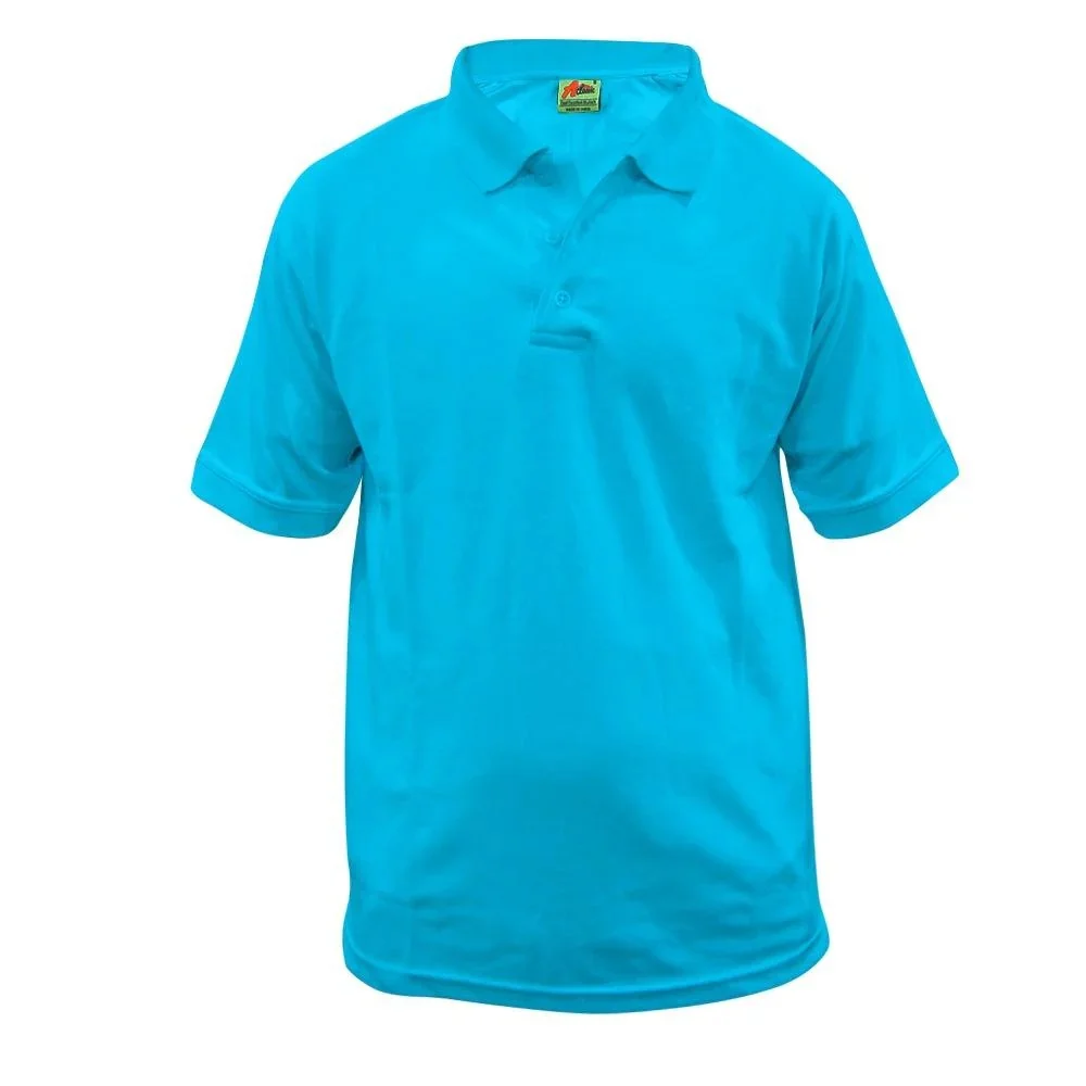 Premium dry and cool Tshirt in aqua blue designed for corporate uniforms branding promotions sports events and daily wear UAE market